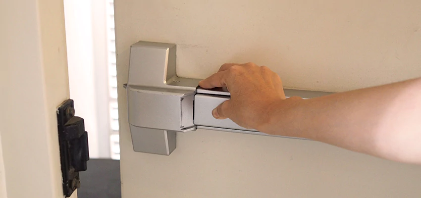 Roller Gate Panic Bar Installation in Lakeland Village, California